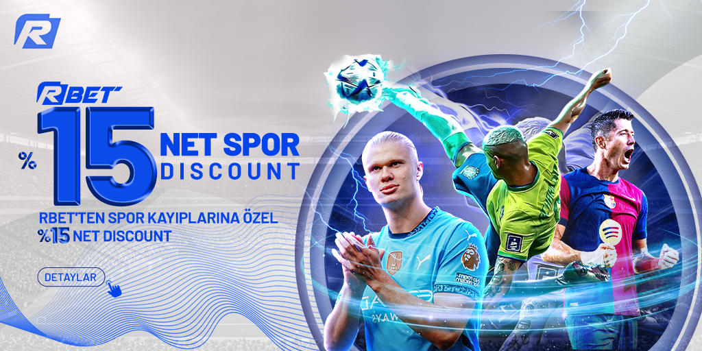 Nisan 2026: Spor Kayıplarına Anlık %15 Net Discount Analizi - Rbet rehber görseli